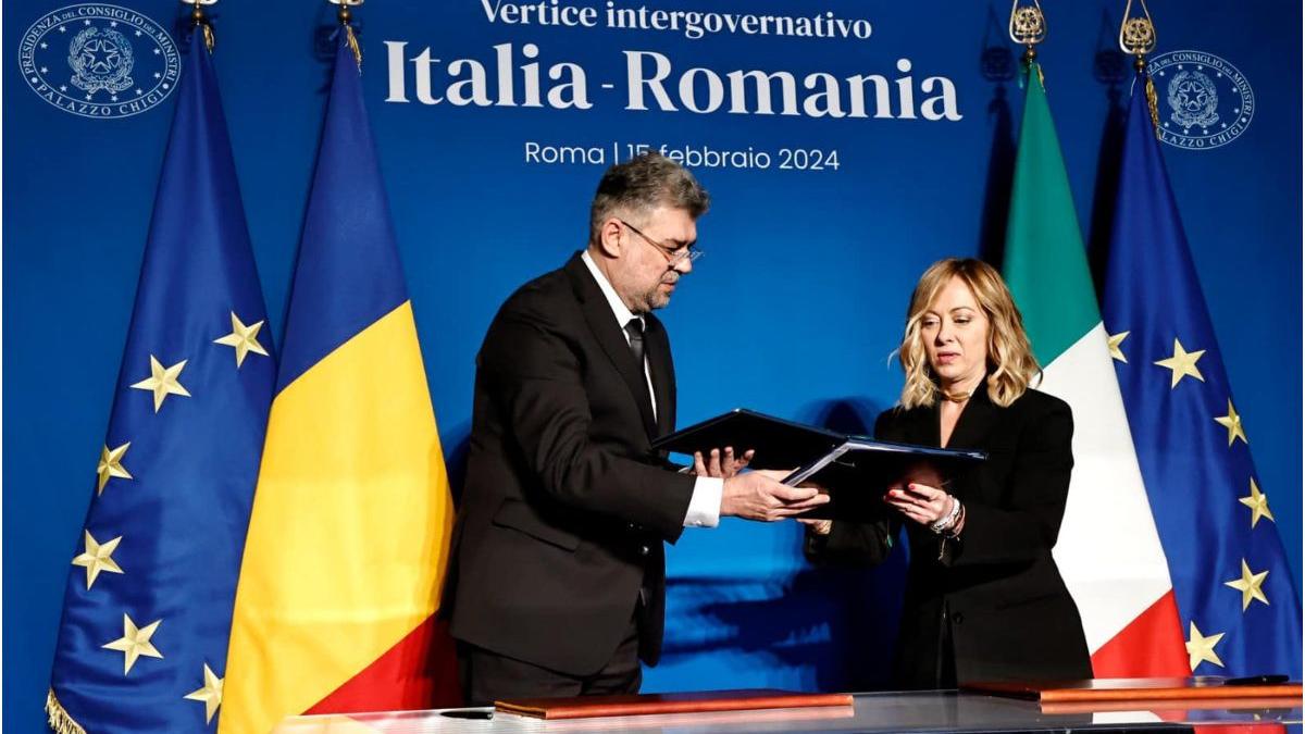 marcel ciolacu declaratii vizita italia