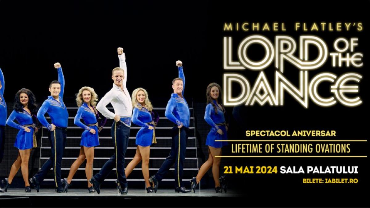 spectacolul lord of the dance 2024 este vandut in proportie de 50