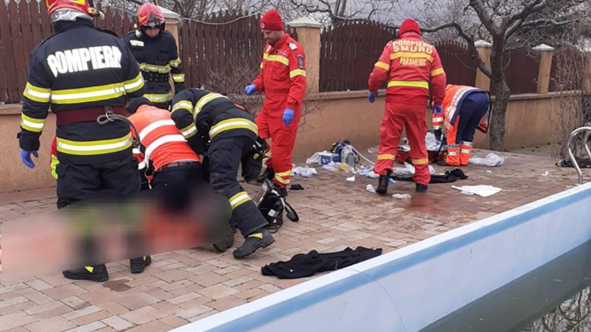 socru viceprimar husi a murit inecat piscina curte ginere juca cu cainele