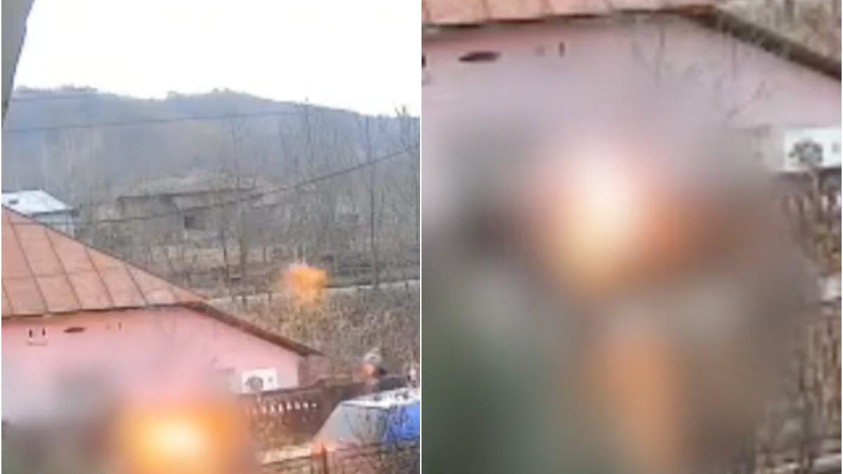 tineri dat foc barbat valcea gluma