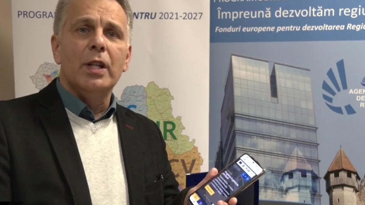 premiera romania lansare prima aplicatie accesare fondurilor europene