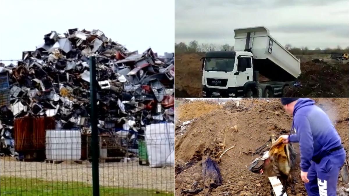 gunoaie ingropate primarie zone protejate amenzi