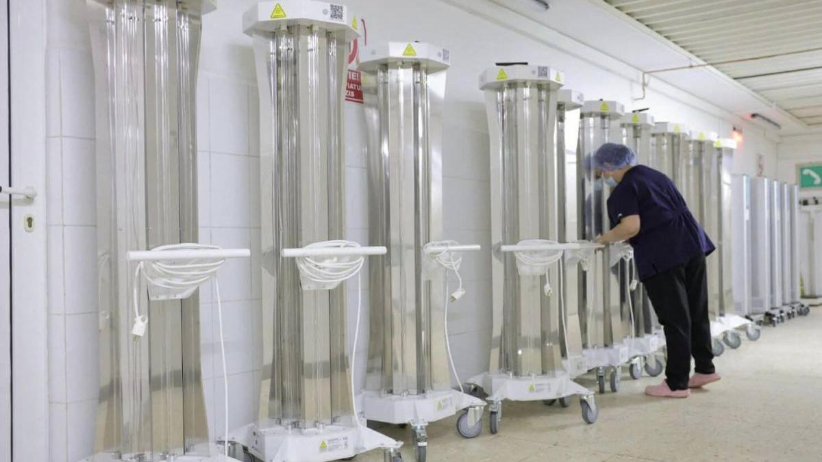 oras romania spital roboti bacterii virusuri