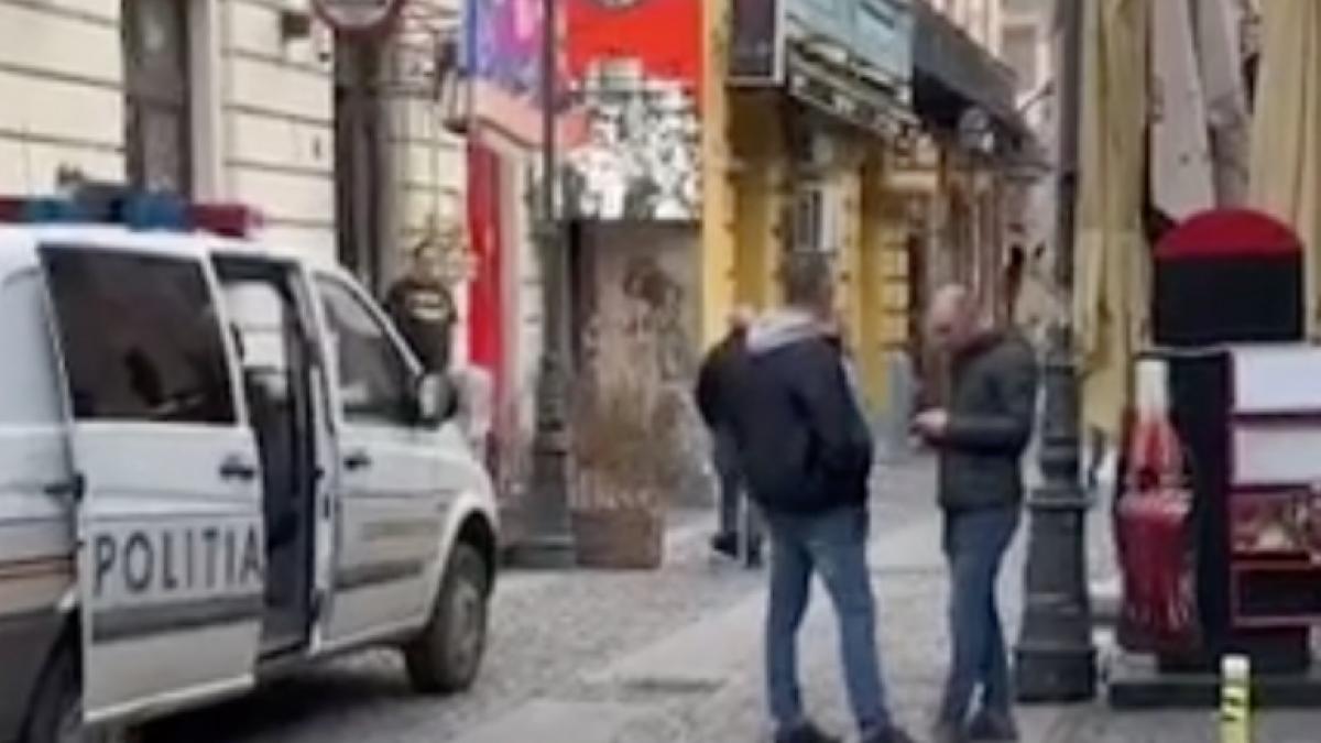 pisibil autor atac centrul vechi bucuresti saltat politisti