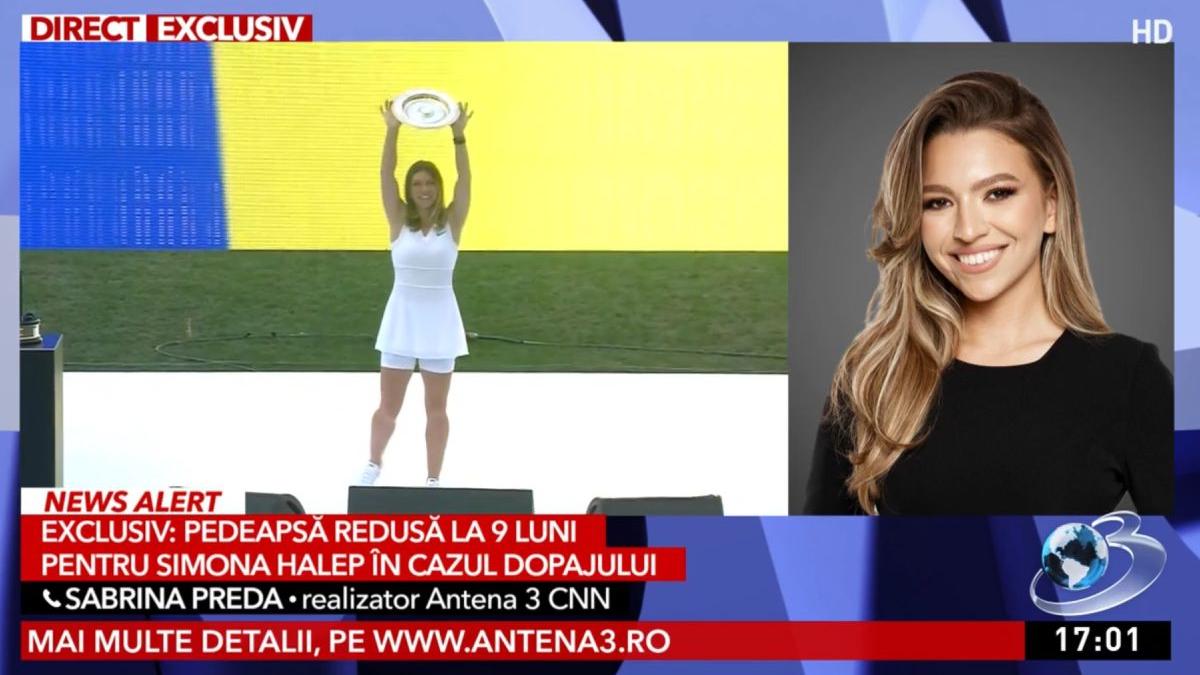 antena 3 cnn prima redactie romania publicat exclusivitate verdict istoric simona halep