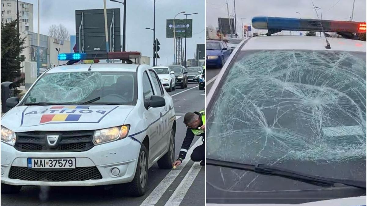 fata 15 ani lovita masina politie aflata misiune constanta