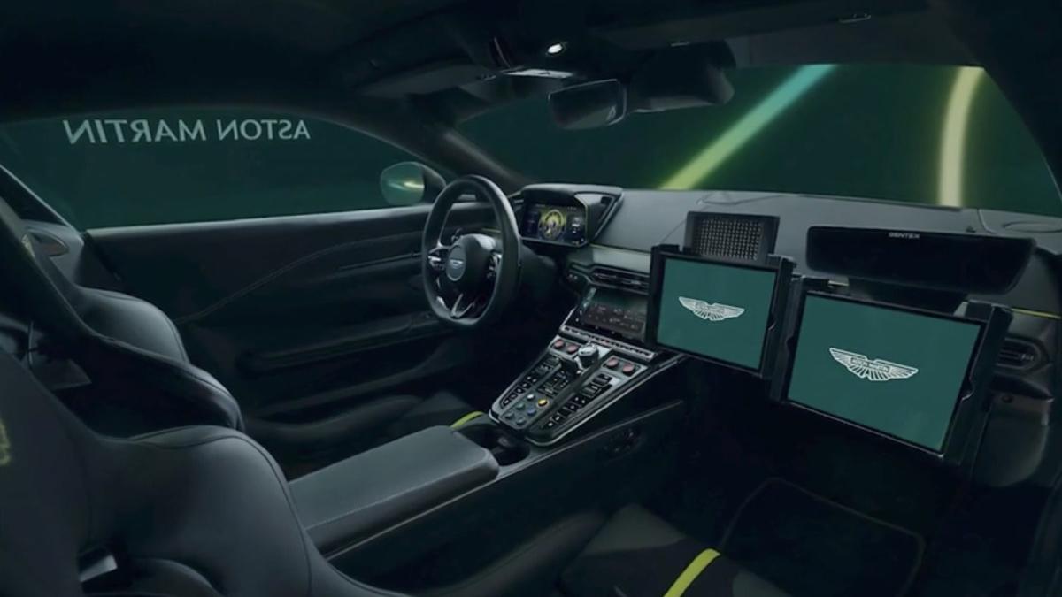 aston martin exemplar vantage nou safety car formula 1