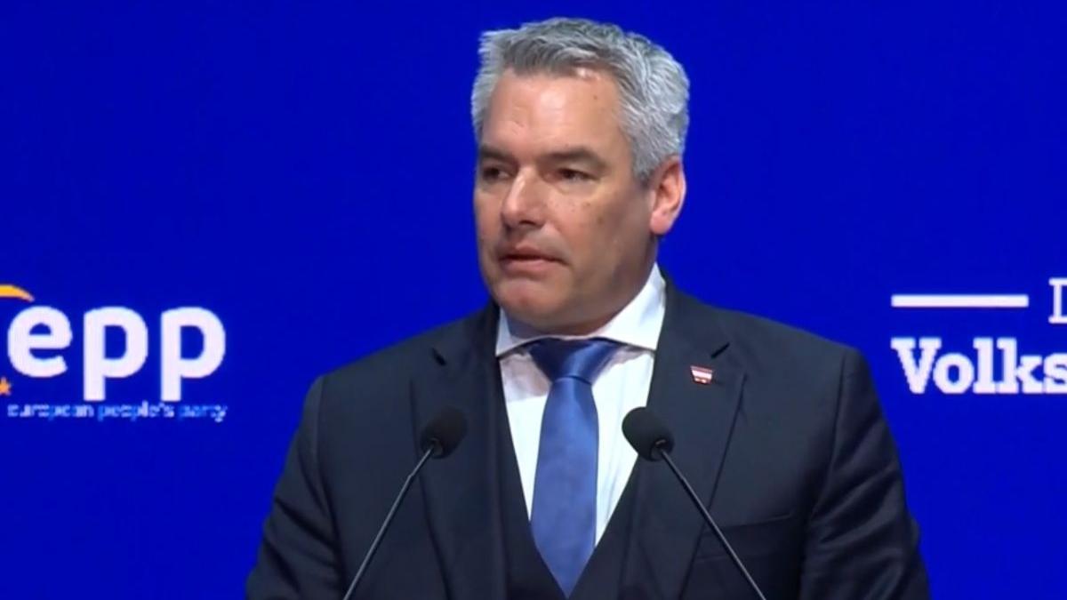 karl nehammer discurs congres ppe