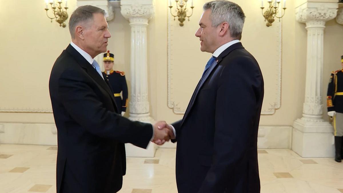 klaus iohannis cotroceni karl nehammer