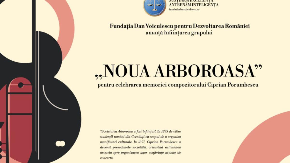 noua arboroasa grup cultural elita condus nepoata compozitor ciprian porumbescu