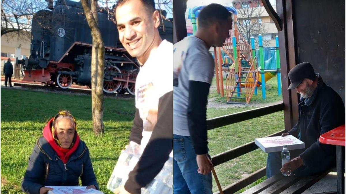 gest emotionant tanar orfan cluj