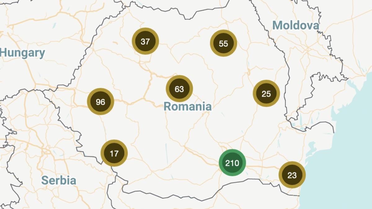 harta puncte reincarcare masini electrice lansata romani invitati completare