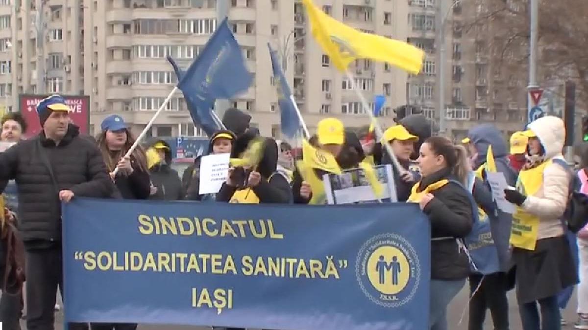 protest sanatate bucuresti fssr