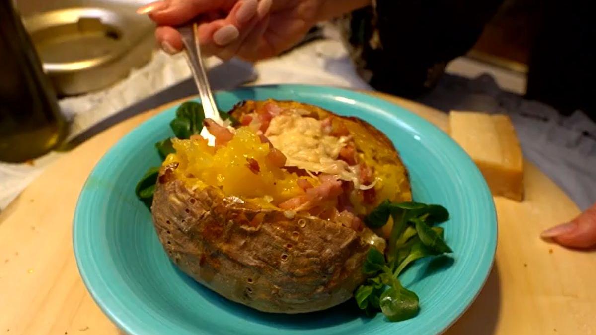 reteta cartof carbonara delicios si simplu de facut