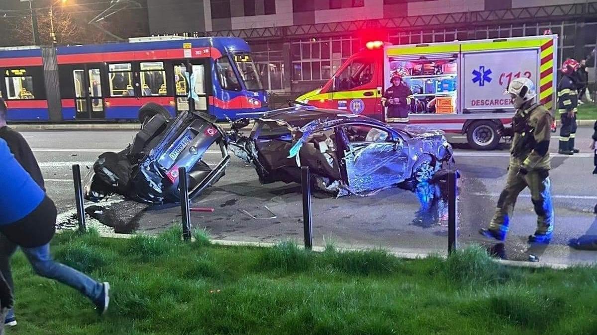 masina rupta doua oradea accident infiorator