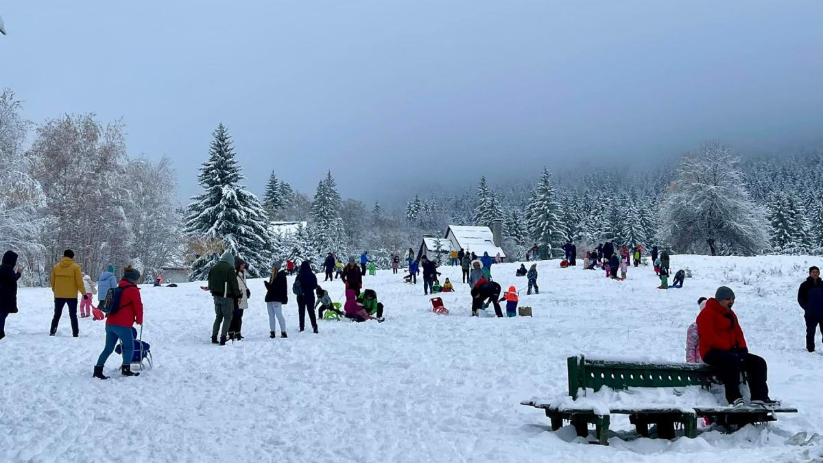 zapada balea lc statie meteo romania