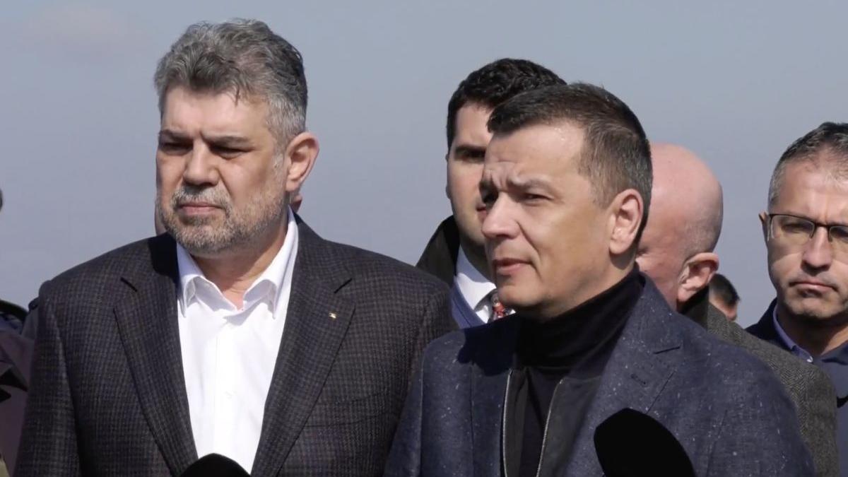 ciuca bode ciolacu si grindeanu viziteaza astazi santierele lucrarilor mari de infrastructura