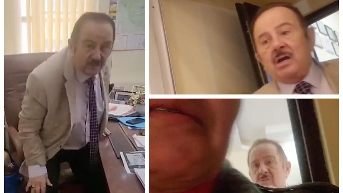 dan ilie morega prefect gorj loveste jurnalista