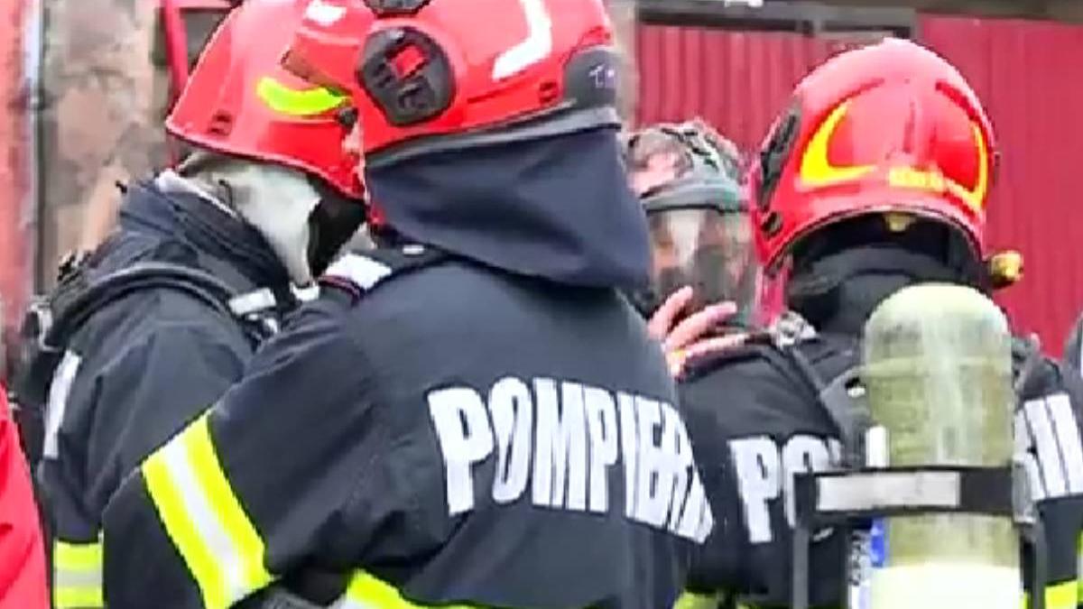 explozie urmata de incendiu magazin electrice targu mures