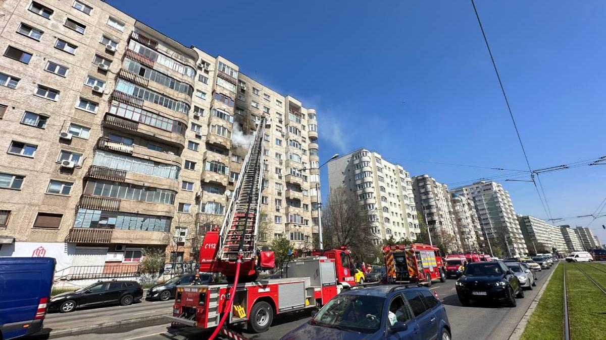 incendiu pantelimon bucuresti