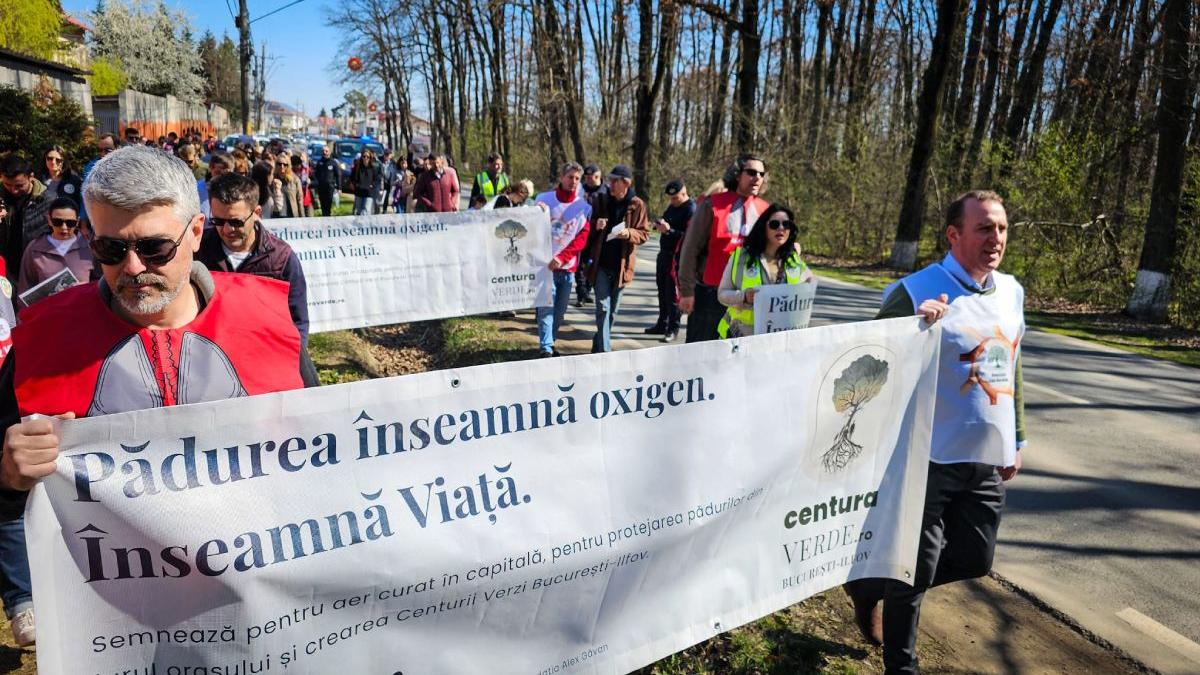 locuitori corbeanca protest ilfov aer curat sanatate viitor