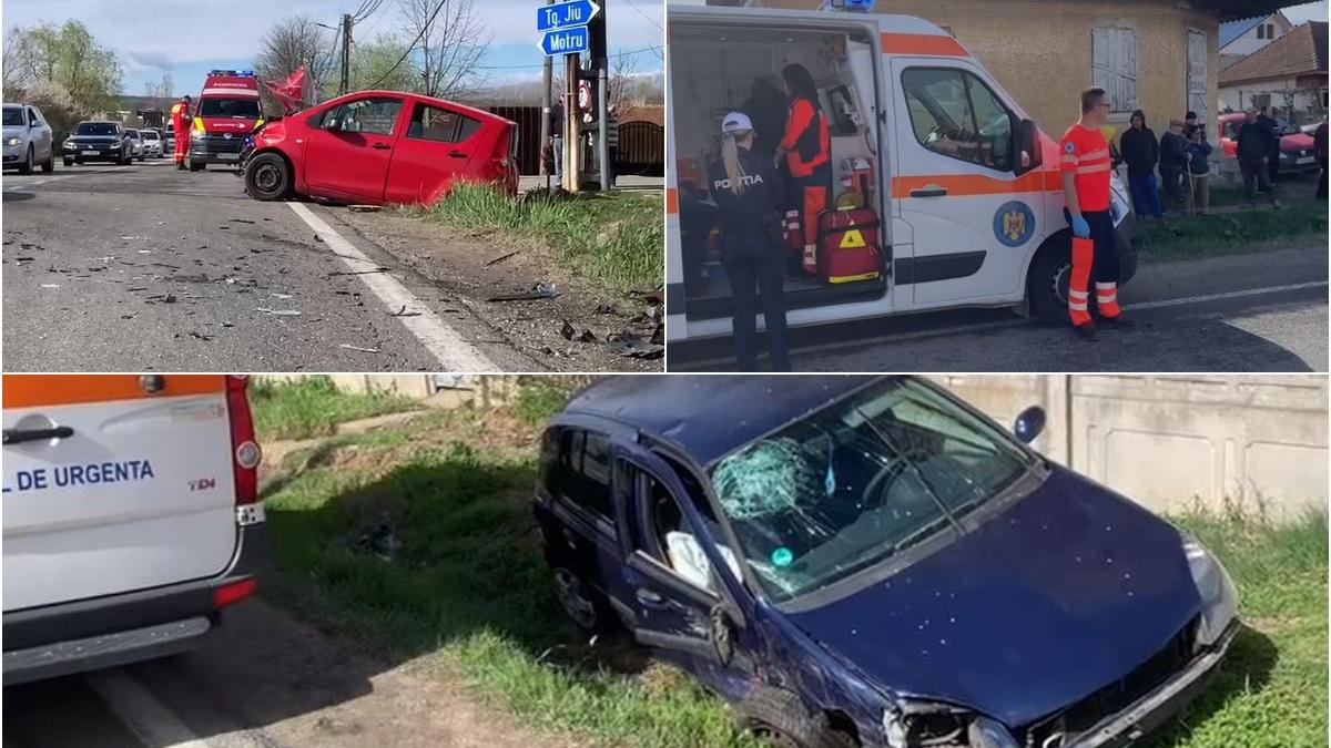 accident rutier grav sase victime gorj