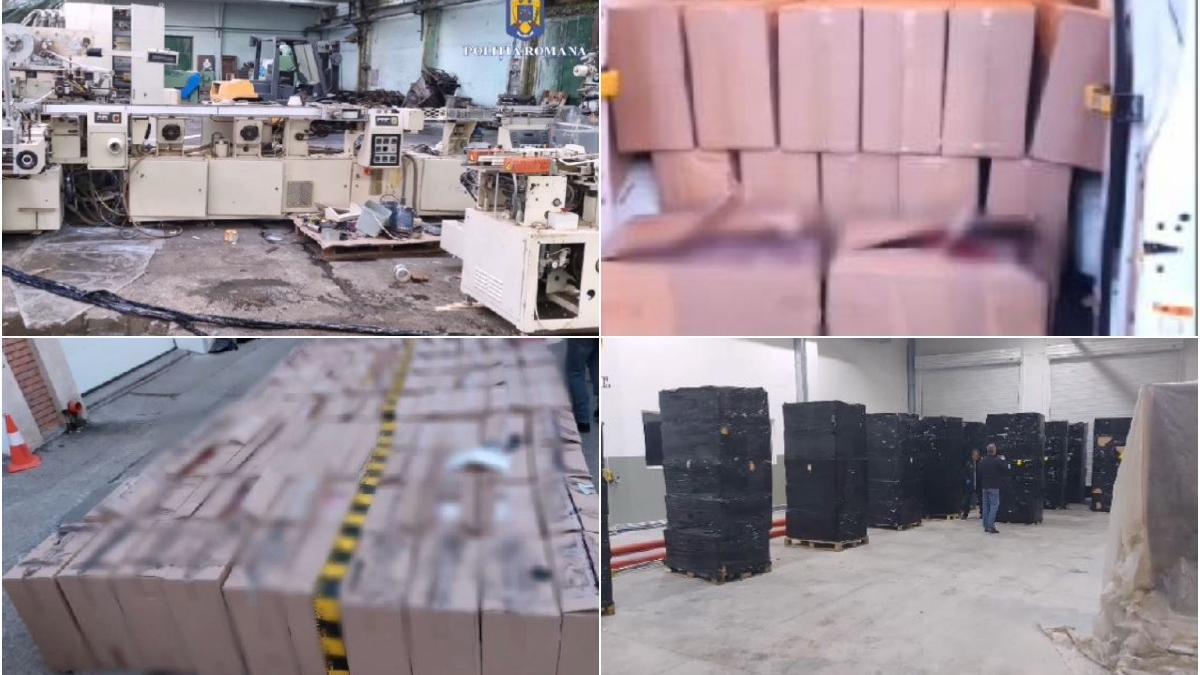 retea contrabanda tigari diicot prejudiciu 13 milioane euro