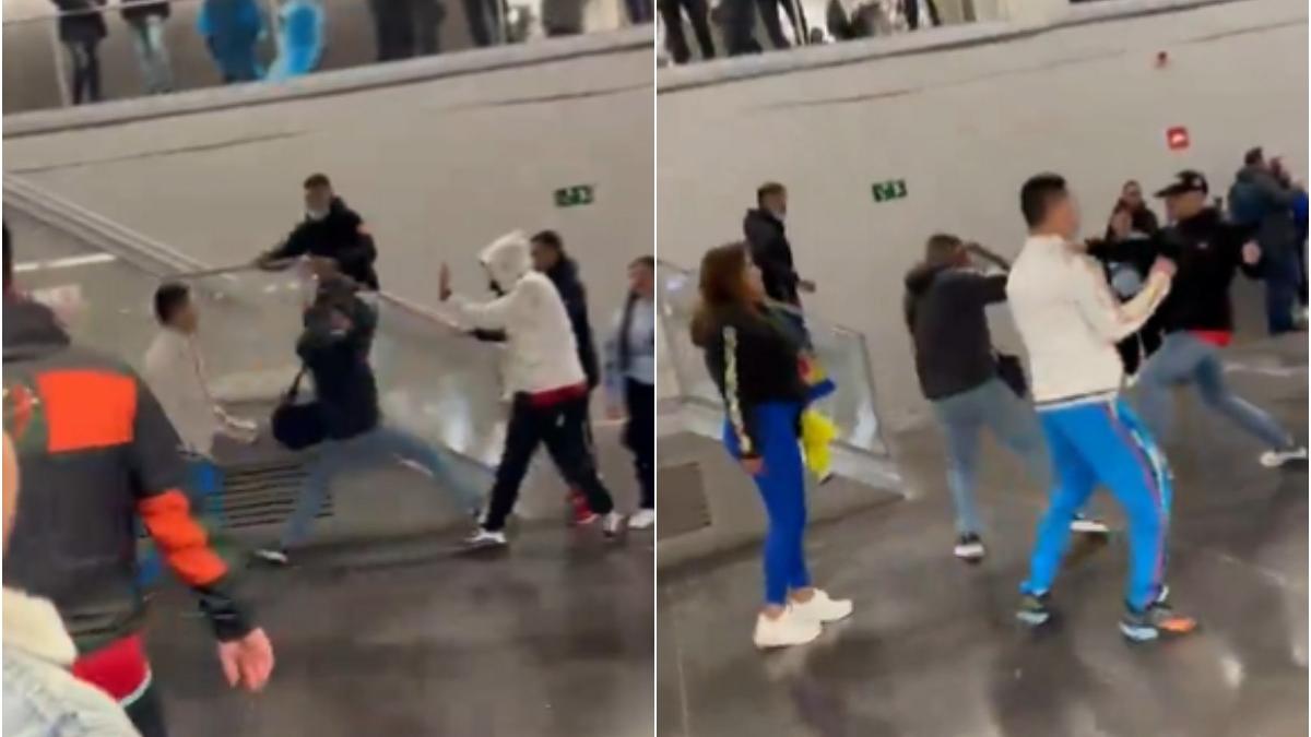 scandal meci columbia romania fani bataie