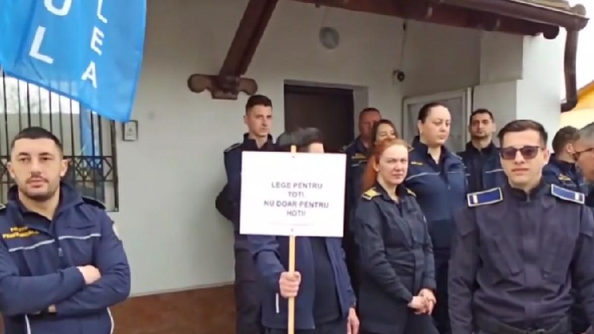 angajati penitenciar codlea oprit munca protest