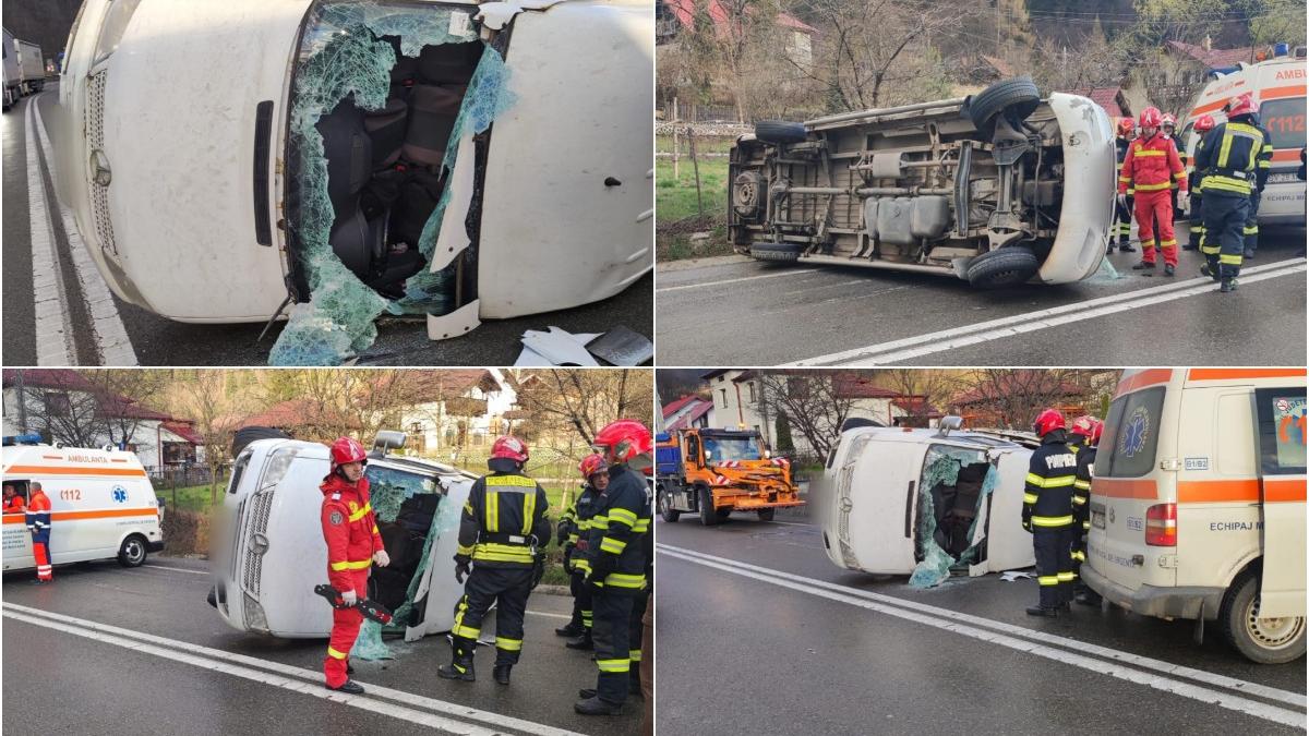 accident grav suceava microbuz ucraineni rasturnat