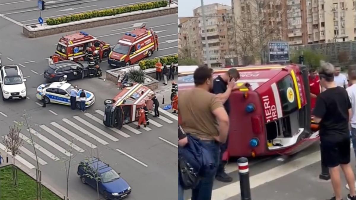 accident rutier bucuresti autospeciala smurd