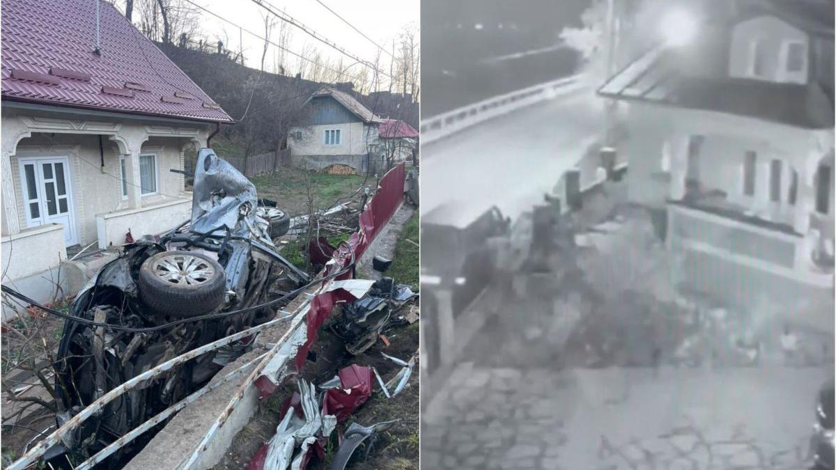 tragedia trei morti tineri trei raniti neamt surprinsa camere inregistare