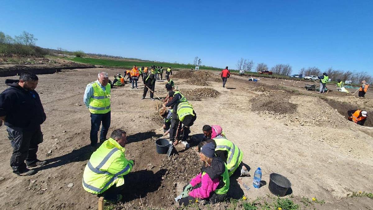 descoperire arheologica autostrada bucuresti