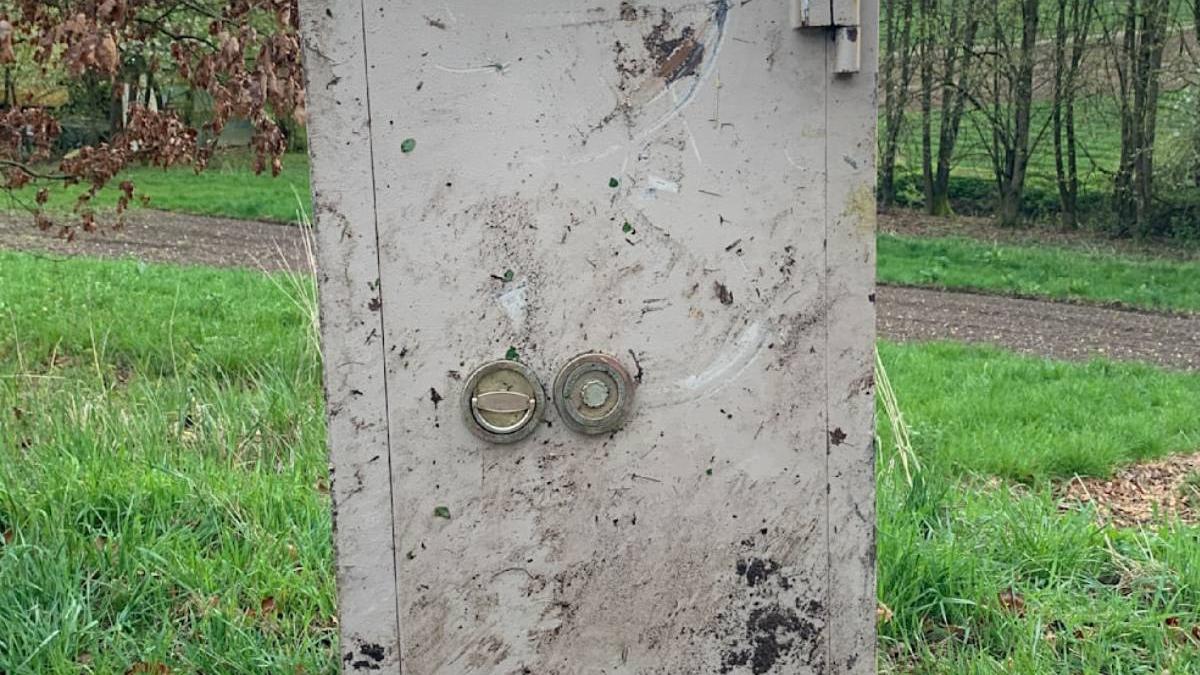 seif gasit in mijlocul padurii germania