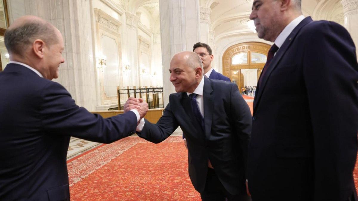 catalin cirstoiu intalnire olaf scholz lideri sindicalisti europeni