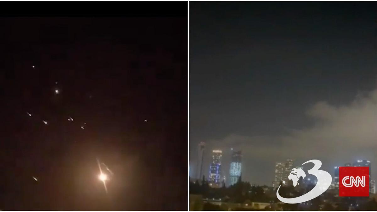 imagini atac iras israel razboi