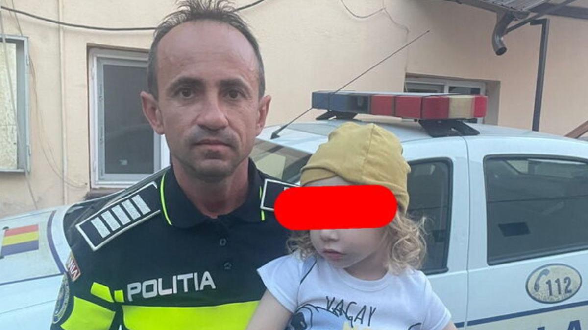 copil gasit singur strada gaesti