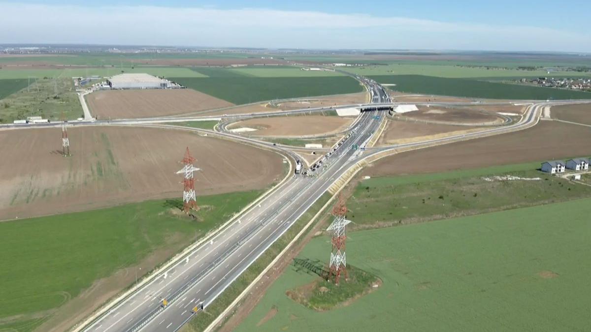 deschis circulatie portiune autostrada a0 ministrul transporturilor