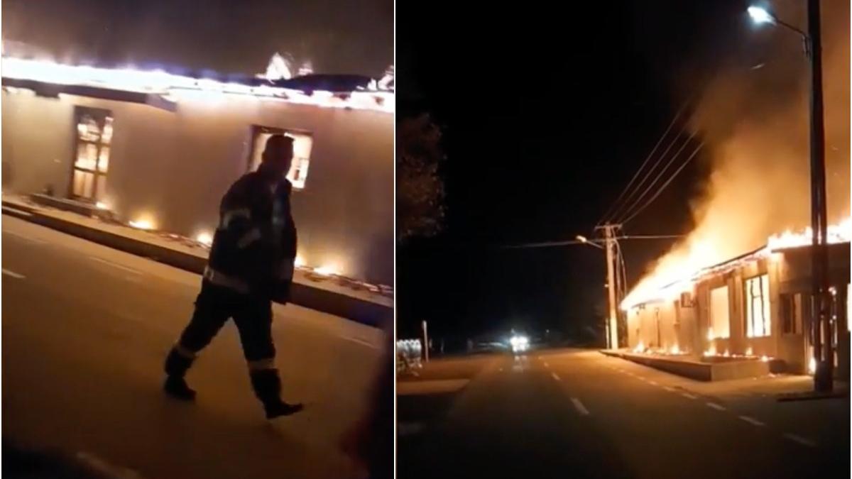 descoperire macabru pompieri incendiu constanta