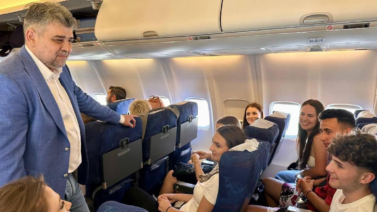 marcel ciolacu aeronava oficiala tineri blocati dubai