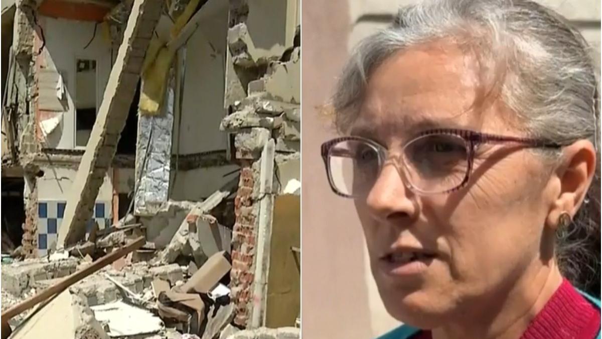 locatari bloc explodat craiova intors locuinte