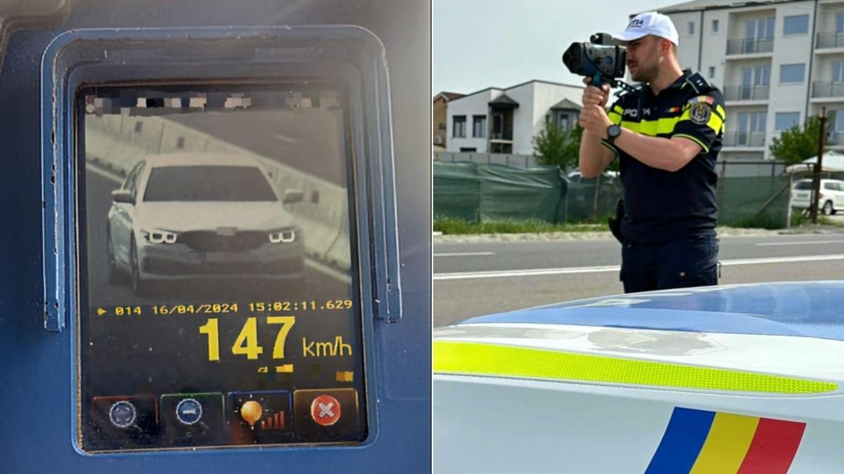 distanta maxima pistol radar soferi vitezomani politistul kovacs valer poate sa va ia din spate