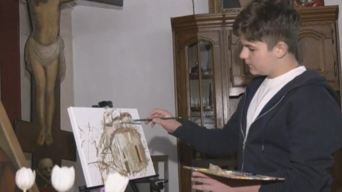 robert niculae pictor roman locul al doilea concurs de pictura sua