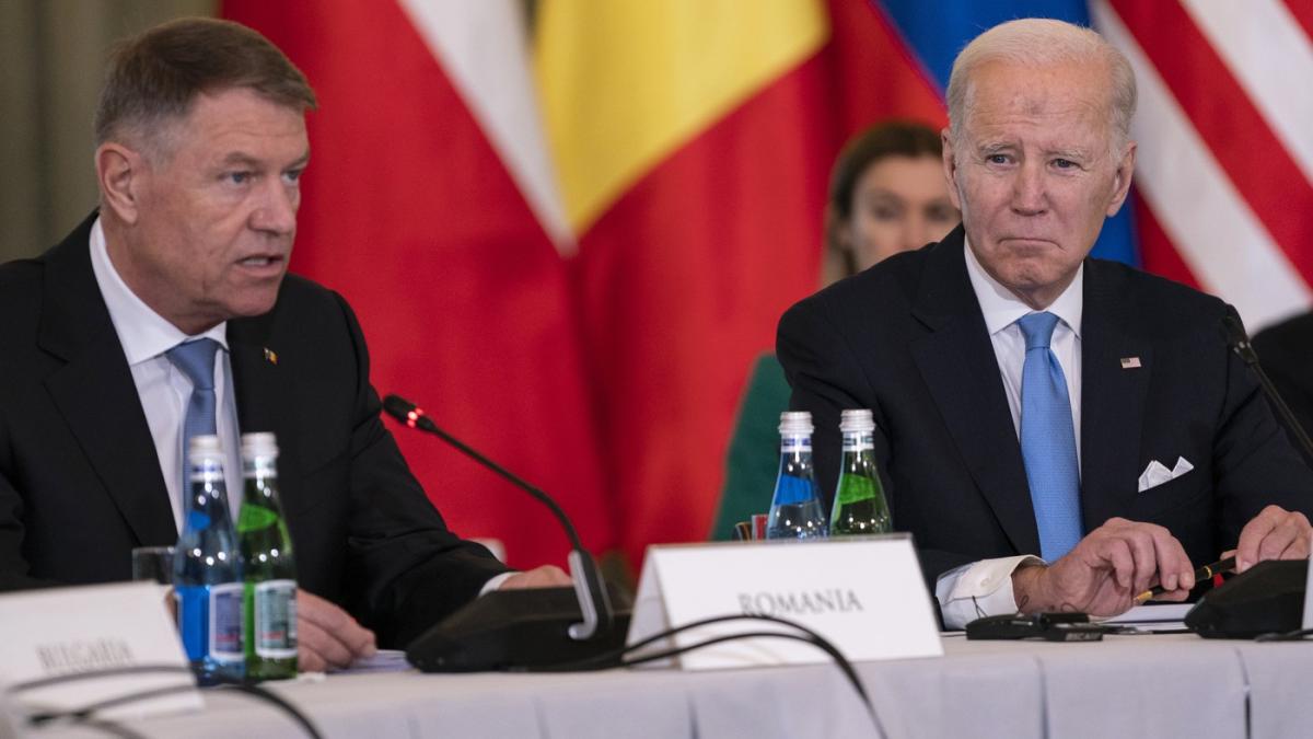 presedintele klaus iohannis intalnire joe biden casa alba distinctie