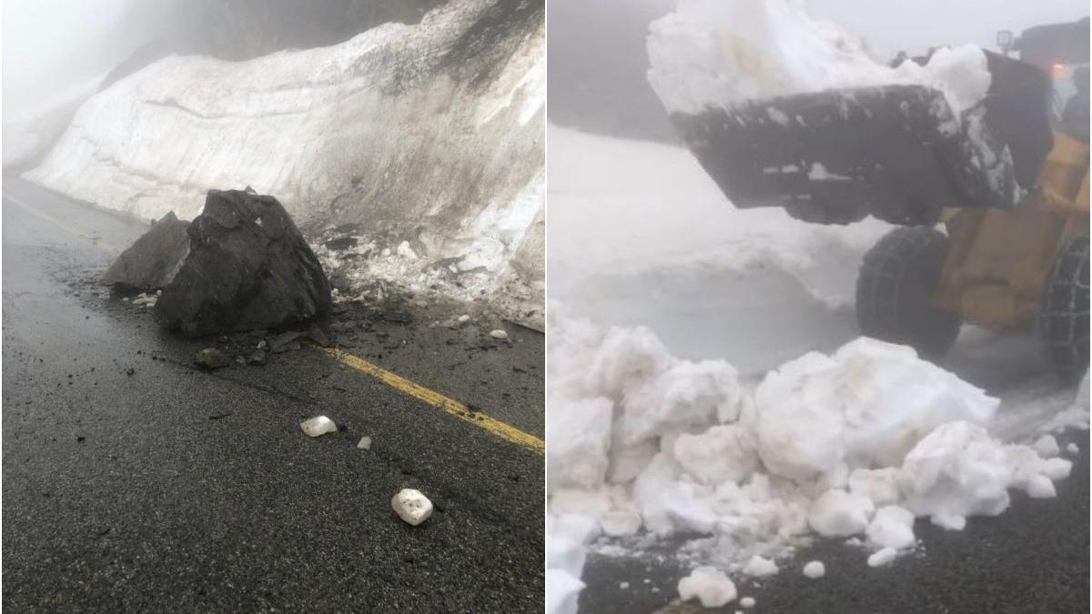 transalpina ramane inchisa bucati stanci prabusite sosea
