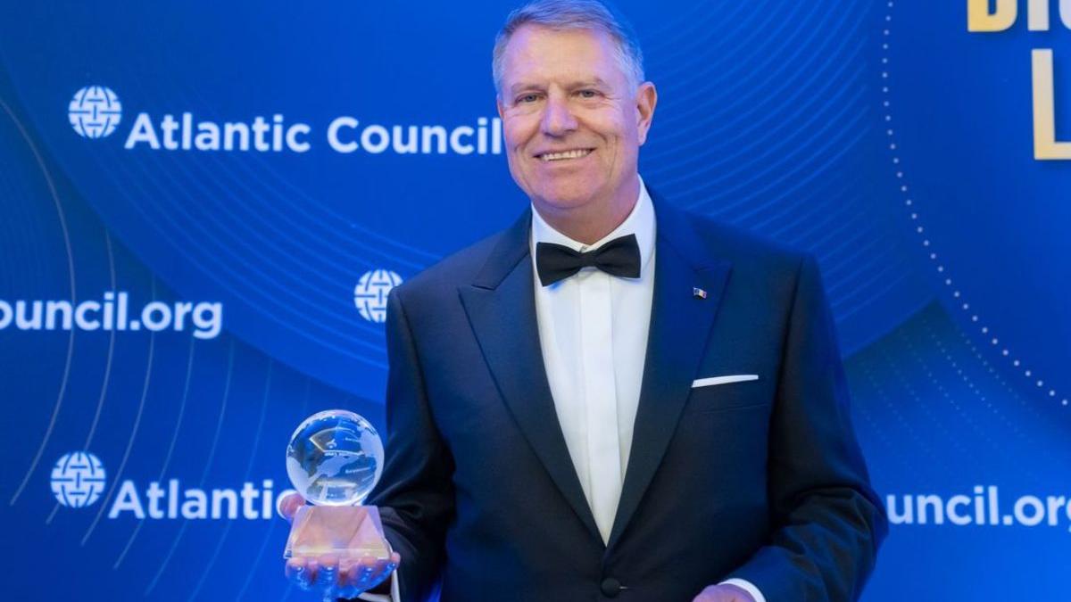 klaus iohannis premiu washington conducere internationala remarcabila