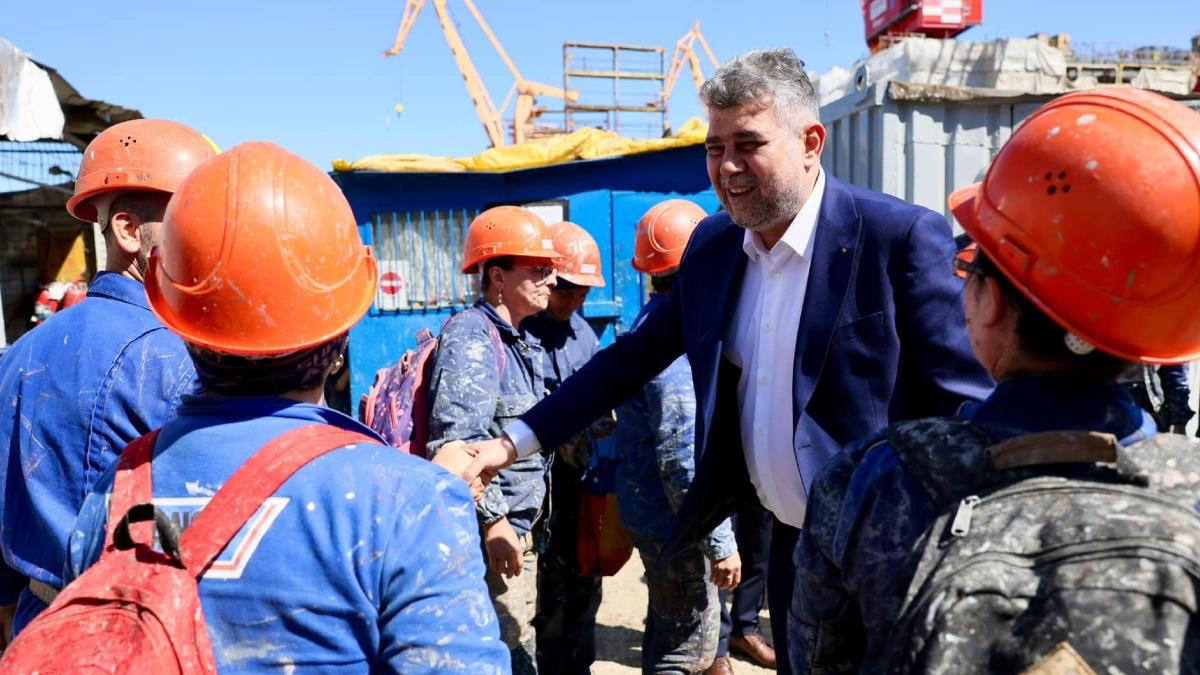 marcel ciolacu mesaj vizita santier nava braila