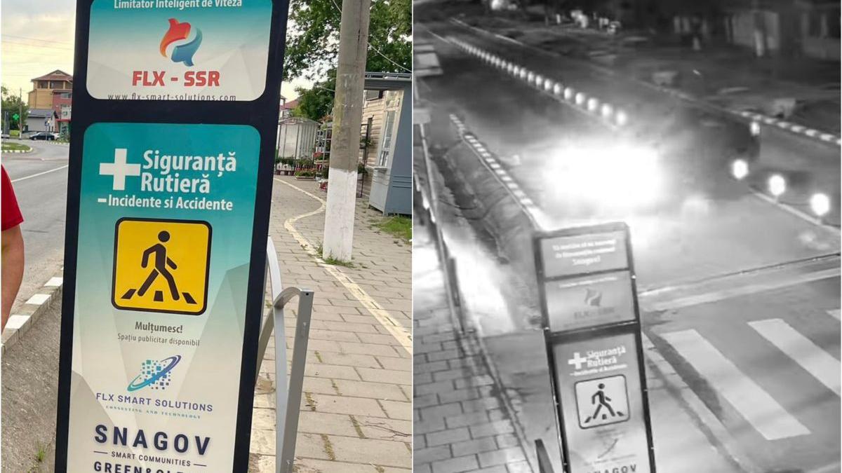 moment accident limitator inteligent viteza surprins camere