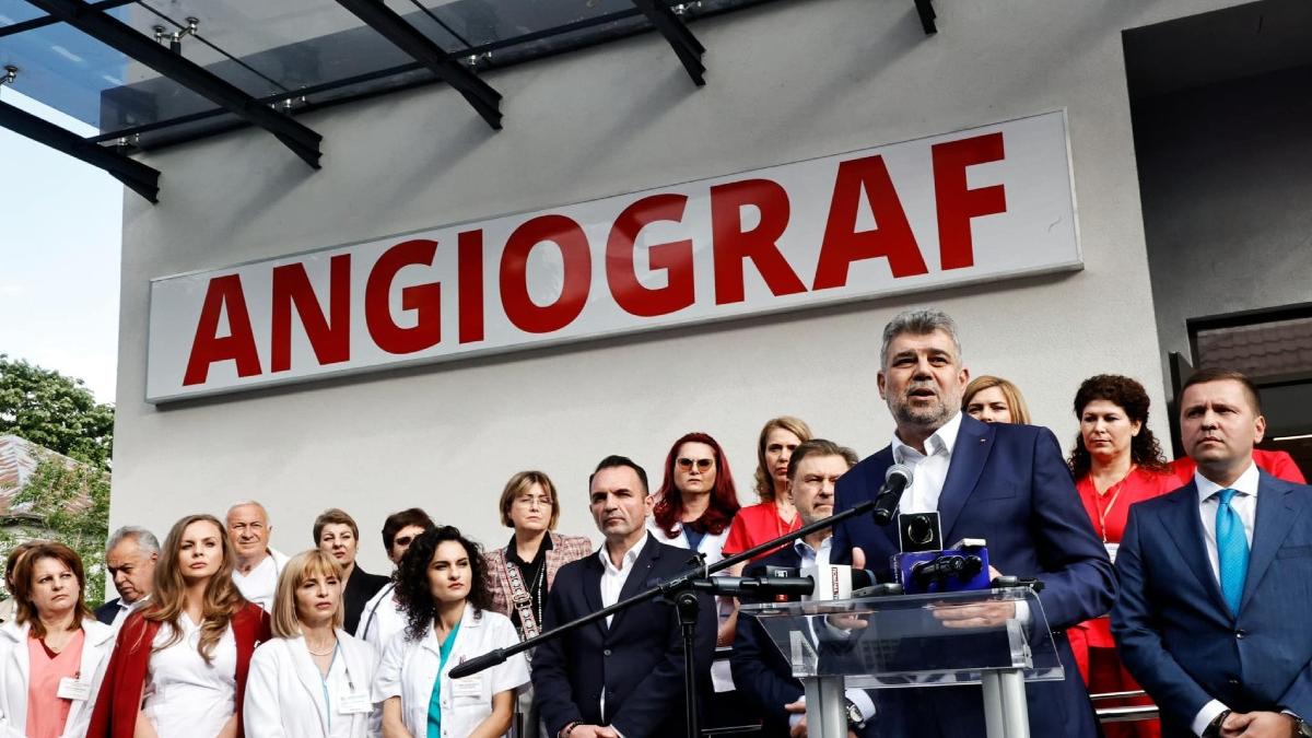 marcel ciolacu psd inaugurare sectie cardilogie spital urgenta targoviste