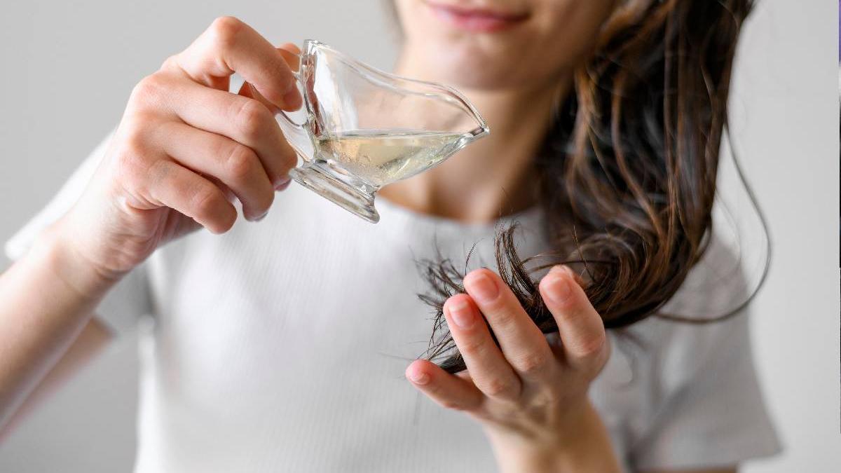 truc pentru par puternic stralucitor